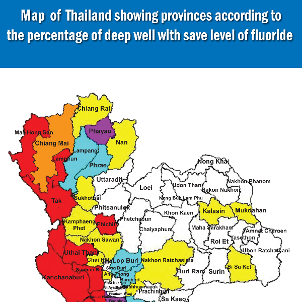 Fluoride Mapping of Thailand